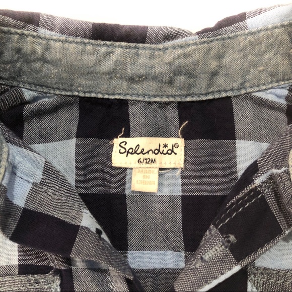 Splendid Button Down Flannel - Picture 3 of 4